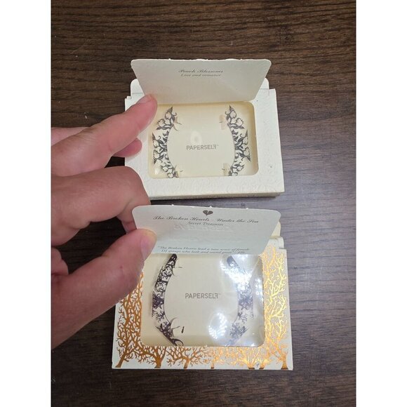 Paperself Love & Romance Paper Eyelashes- Peach Blossoms Bundle of 2 - Picture 1 of 14